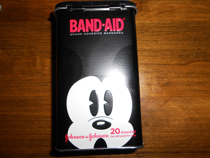band aid box back