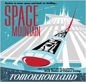 Tomorrowland's Space Mountain