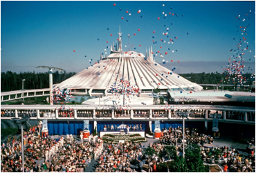 space mountain grand opening