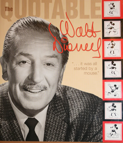 Walt's Quote