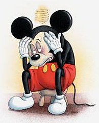 Mickey in the Dumps
